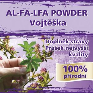 ALFALFA: Vojtěška 100%  přírodní prášek