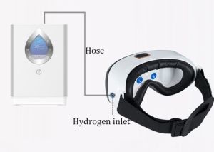 Vodíkové brýle H2 Eyena pro masáž očí