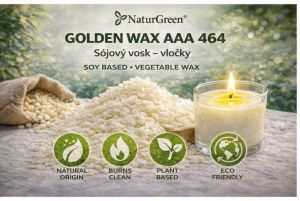 Sójový vosk na výrobu svíček