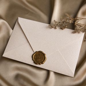 Luxusní „Retro“ papírové obálky s viditelnou texturou 