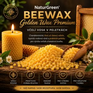 NaturGreen® BEEWAX Golden Wax Premium