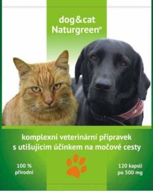 Komplexní veterinární přípravek s utišujícím účinkem na močové cesty