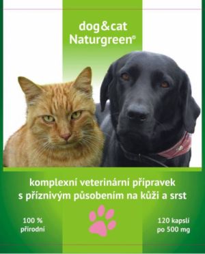 Komplexní veterinární přípravek s příznivým působením na kůži a srst